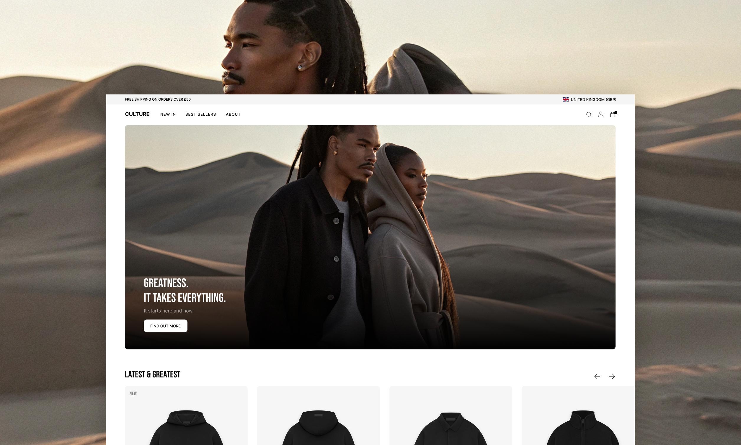 Shopify Design, Development & Launch